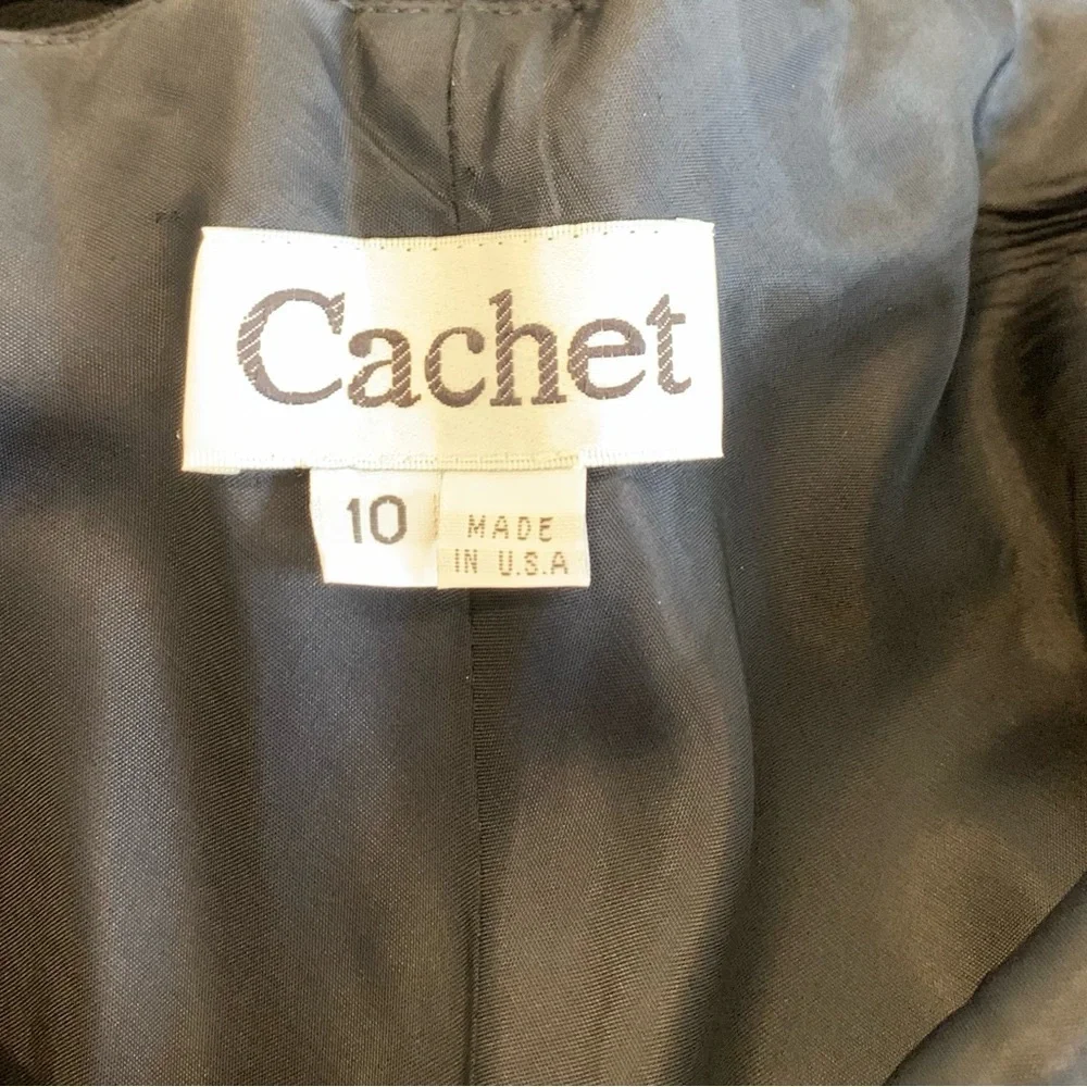 Vintage Y2K Cachet Strappy Black Formal Maxi Dress - Picture 7 of 8